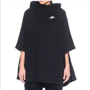 Nike hooded poncho